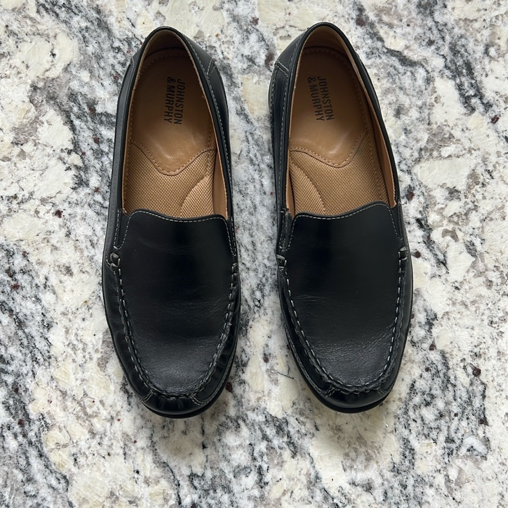 Johnston & Murphy, the Boys' Locklin Venetian Shoes 7 boys